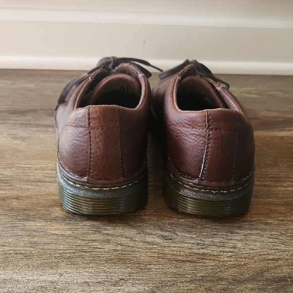Dr. Martens Dark Brown Leather Oxfords - Picture 5 of 8